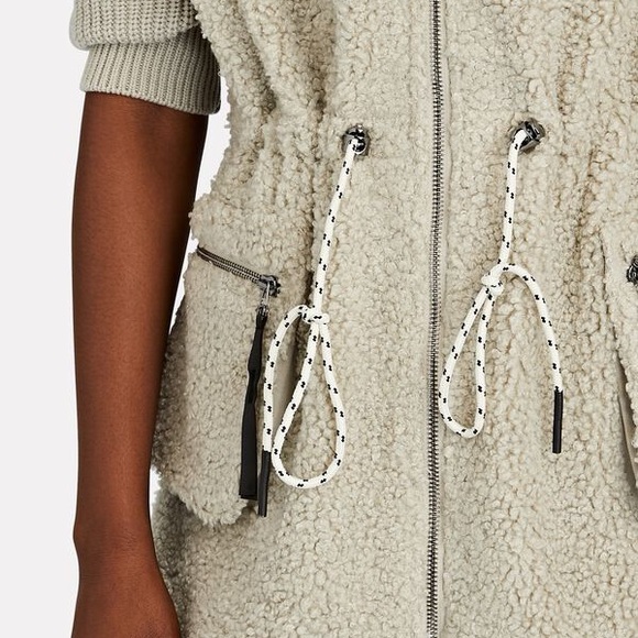 Varley Cream Teddy Jacket - Picture 4 of 9